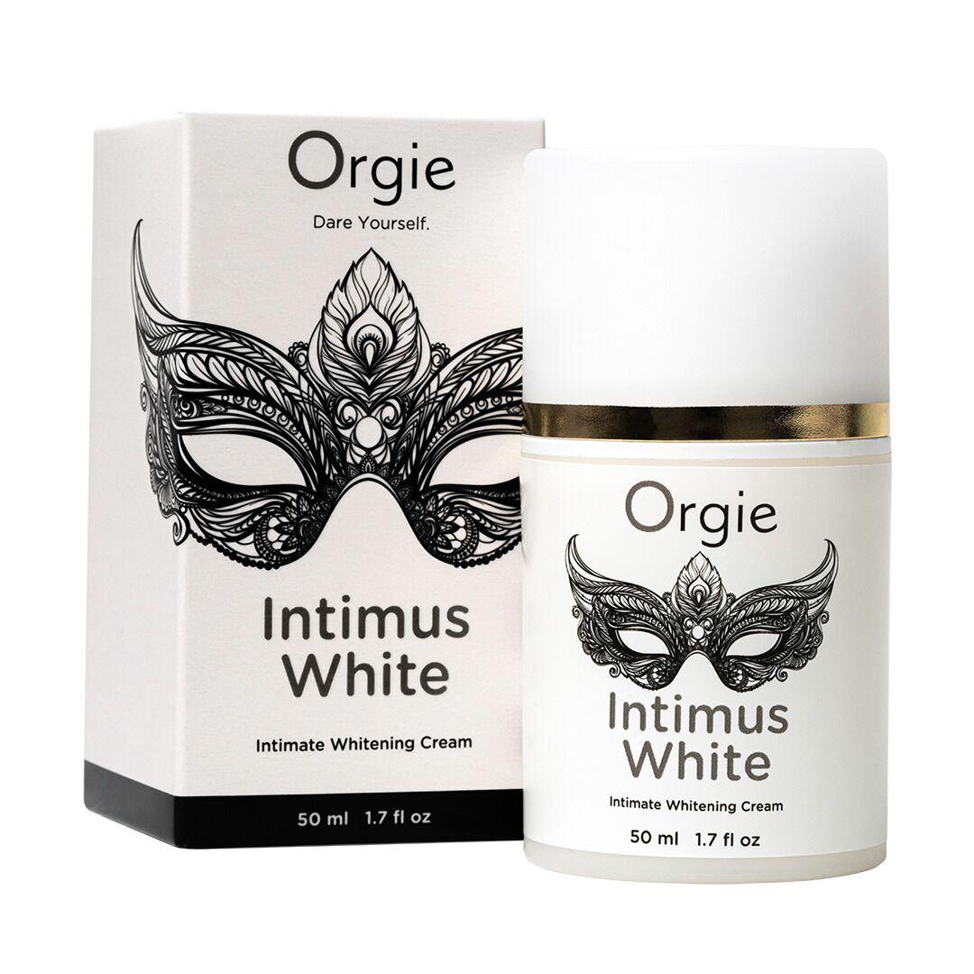 Крем для освітлення шкіри Orgie – Intimus White (50 мл) посиленої дії, підходить для всіх зон, фото 1