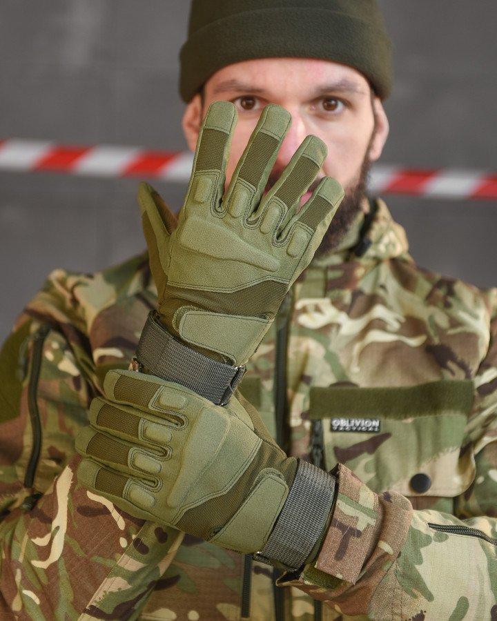 Тактичні рукавички standart oliva 4-0!, фото 1