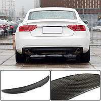 Спойлер V3 (для Sportback, Карбон) для Ауди A5 2007-2015 рр