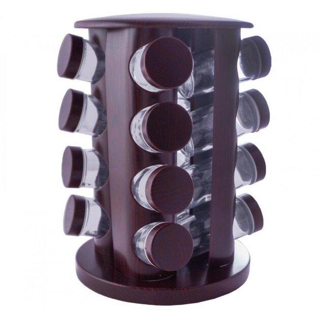 Органайзер для спецій Басіл на 16 скляних ємностей Empire EM3170 Н 27 см (шт), фото 1