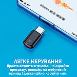 Інтелектуальний USB ІЧ-пульт дистанційного керування Lightning IOS для телефону Міні-адаптер для керування побутовими приладами, фото 3