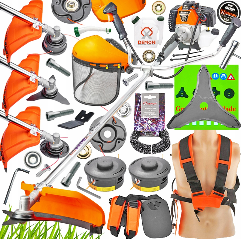 Бензокоса Demon RQ580 + аксесуари (Польща), фото 1