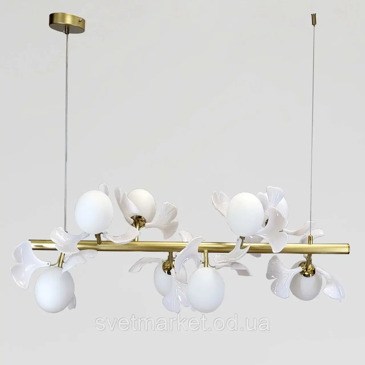 Підвісна сучасна люстра 8134/8AGD, фото 1