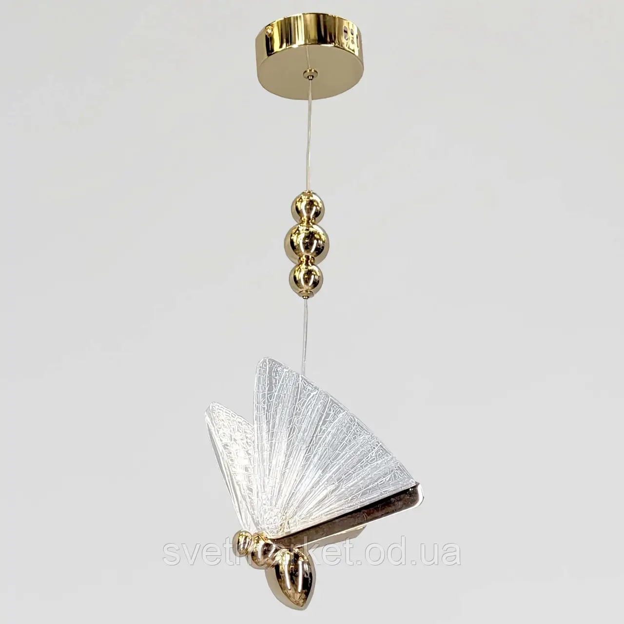 Декоративний підвісний світильник у золотому кольорі 5052/1SGD, фото 1