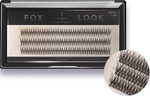 Вії пучкові Fox Look, 12D, C 0.10: 11mmEStyle