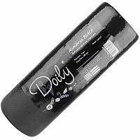 Комірки для перукарів еластичні 100 шт./рул Чорний Dolly