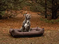 Лежак для собак Harley and Cho Dreamer Brown Waterproof XХL 120x80 cm Коричневий Вологостійкий