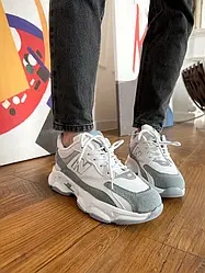 New Balance White/Grey 36