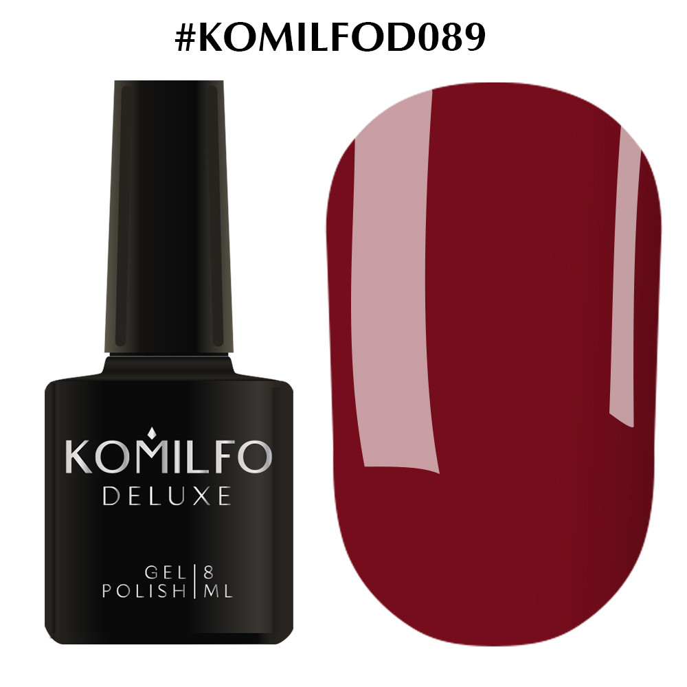 Гель-лак Комільфо Komilfo Deluxe Series №D089, 8 млEStyle