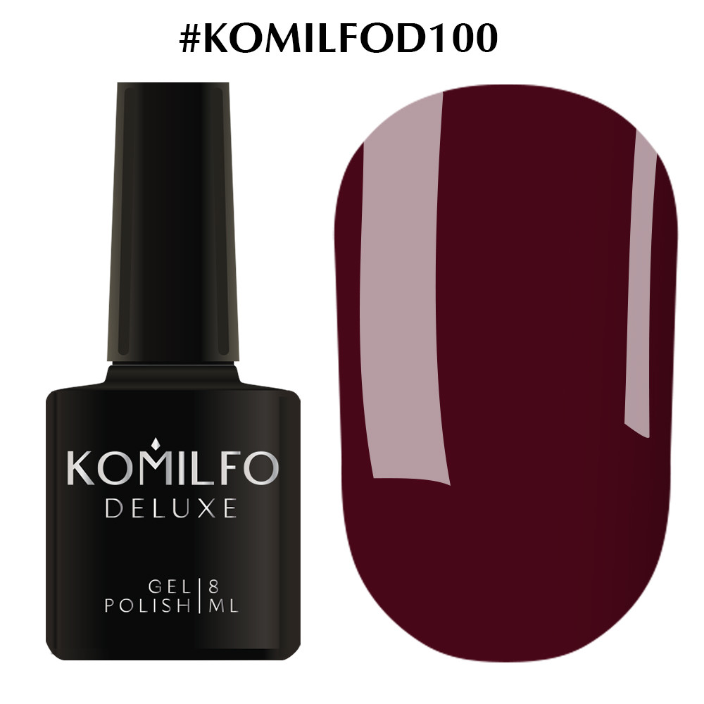 Гель-лак Комільфо Komilfo Deluxe Series NoD100, 8 мл