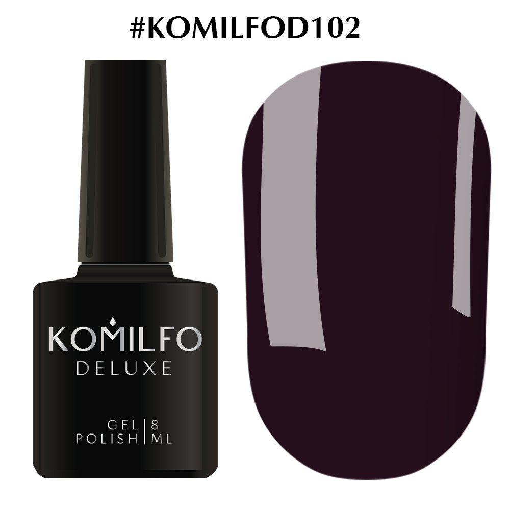 Гель-лак Комільфо Komilfo Deluxe Series NoD102, 8 мл