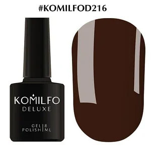 Гель-лак Комильфо Komilfo Deluxe Series №D216, 8 мл