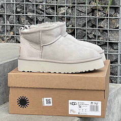 Ugg Classic Ultra Mini Platform Light Grey