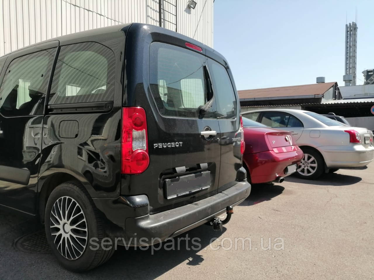 Фаркоп Peugeot Partner II 2008-2018 (Пежо Партнер 2) також Tepee