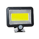 Водонепроникний вуличний світильник Sl f100 з датчиком руху та сонячною виносною панеллю, фото 2