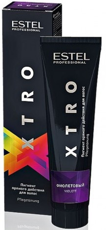 XTRO Пігмент прямої дії для волосся фіолетовий 100 мл