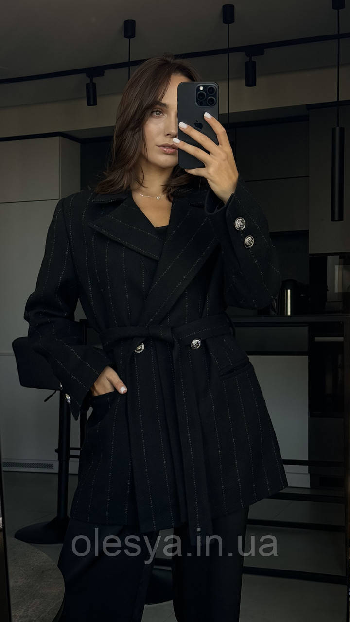 Демісезонне жіноче пальто Англія тм LeoPride Розміри 40-54, фото 1