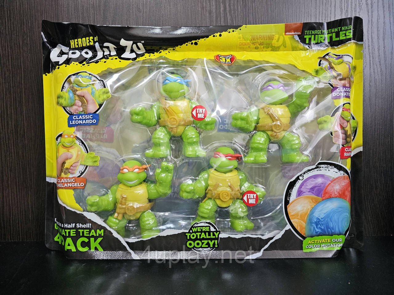 Набор Фигурок Тянучек Герои Гуджитсу Черепашки Ниндзя Оригинал