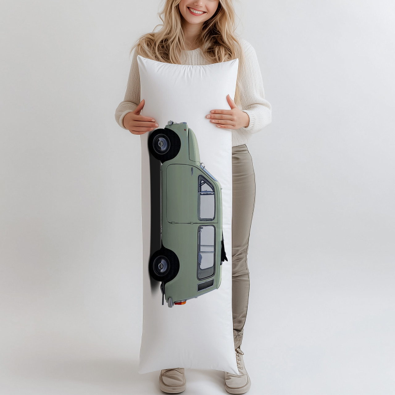 Дакімакура, FIAT 500 Giardiniera 3-door Estate 1960, (подушка обіймашка) 120*40 см