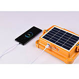 Автономний переносний прожектор із сонячною панеллю Horoz TURBO-400, фото 3