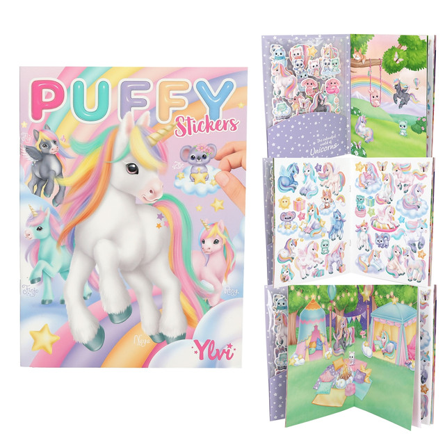 Ylvi Puffy стікербук з наклейками 13353