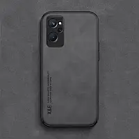 Шкіряний чохол Sheepskin з магнітом для Realme 9i