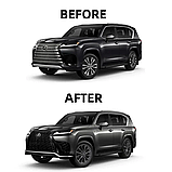 Автомобільний машинний обвіс тюнінг комплект рестайлінгу F-Sport для Лексус ЛХ 500д/600 | Lexus LX 500d/600, фото 7