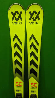 Гірські лижі  Volkl Racetiger SC 163 см, експертний карвінг 2024р б/у