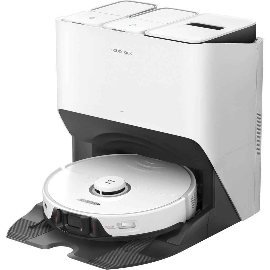 RoboRock S8 Pro Ultra White Робот-пилосос з вологим прибиранням, фото 1