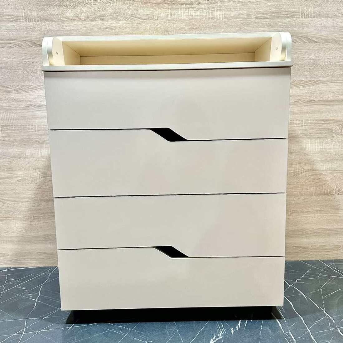 Дитячий комод з пеленатором 102х80х43 см Ромб Babyroom слонова кістка (ivory), фото 1