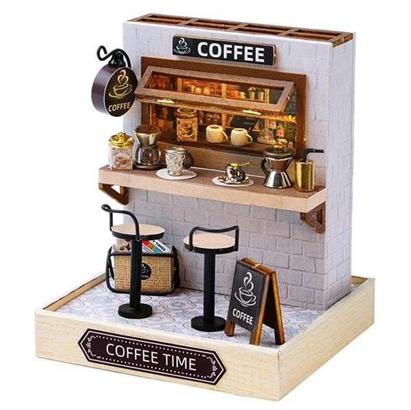 3D Румбокс «Час кави» DIY Dollhouse