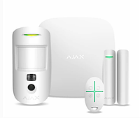Комплект охранной сигнализации Ajax HDR StarterKit Cam White