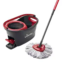 Набор для уборки Vileda TURBO 3in1 Microfibre +40% Треугольная швабра + ведро с отжимом