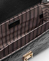 💎 Louis Vuitton Pochette Métis Monogram Black 24 х 18 х 9 см, фото 3