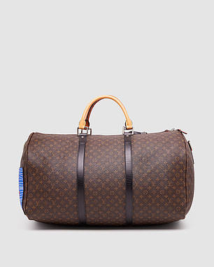 💎 LV Keepall Bandouliere Bag Limited Edition Patchwork Monogram Canvas 50 х 28 х 22 см, фото 2