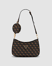 💎 Guess Noelle Quattro G Shoulder Bag Brown