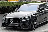 Автомобільний машинний обвіс тюнінг комплект рестайлінгу AMG S63 для Мерседес S-класу W223 | Mercedes S-сlass W223, фото 3