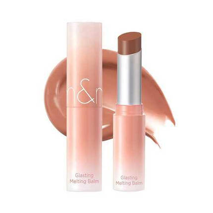 Таючий відтінковий бальзам для губ Rom&Nd Glasting Melting Balm 11 Buffy Coral 3.5 г, фото 1