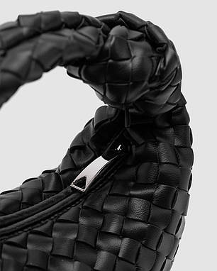 💎 Bottega Veneta Nappa Intrecciato Mini Jodie Black 25 x 15 x 10 см, фото 2