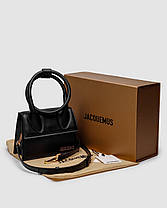 💎 Jacquemus Le Chiquito Noeud Bag Black 18 х 14 х 7.5 см, фото 3