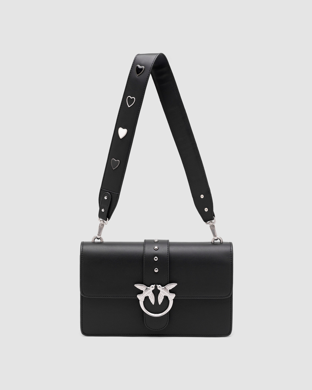 💎 Pinko Love Classic Icon Simply Black/Black 27 х 16 х 7 см