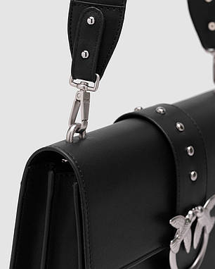 💎 Pinko Love Classic Icon Simply Black/Black 27 х 16 х 7 см, фото 2