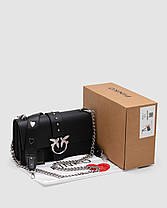 💎 Pinko Love Classic Icon Simply Black/Black 27 х 16 х 7 см, фото 4