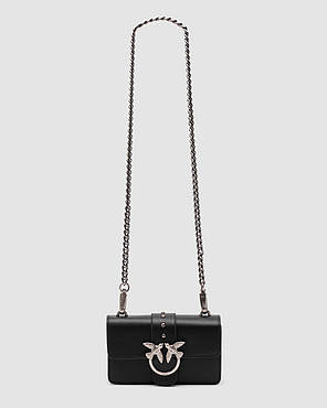 💎 Pinko Mini Love Bag One Simply Black/Black, фото 1