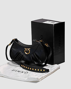 💎 Pinko Leather Love Bag Bon Bon Crossbody 28 х 14 х 6.5 см, фото 3