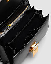 💎 Celine Classic Box Medium Black/Gold 21 х 15 х 6 см, фото 3