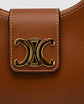 💎 Celine Medium Ava Triomphe Bag in Smooth Calfskin Tan 24 х 14 х 7 см, фото 3