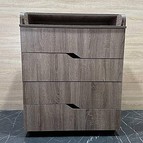 Дитячий комод з пеленатором 102х80х43 см Ромб Babyroom дуб трюфель