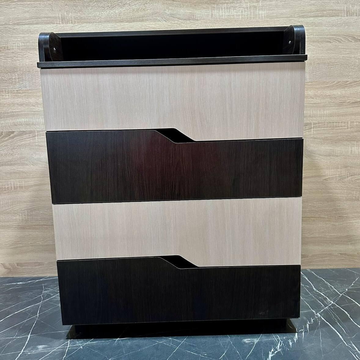 Дитячий комод з пеленатором 102х80х43 см Ромб Babyroom венге + дуб сонома, фото 1