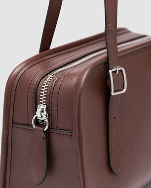 💎 Coach 1941 Swing Zip Bag Chocolate 26 х 15 х 9 см, фото 2